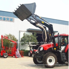 China Factory Sell Tz16D Tip Quality Heavy Duty 140-180HP Big Wheel Tractor Mounted Front End Loader with Standard Bucket